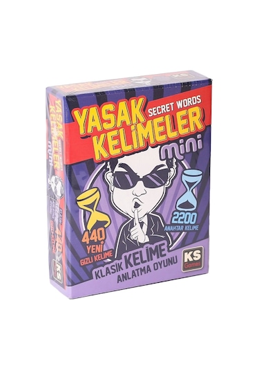 25115 Mini Yasak Kelimeler Oyunu -ks Games