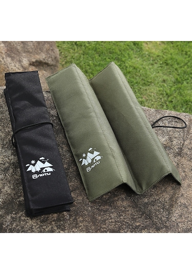 Vkemall Siyah Çevre Koruyucu Piknik Yastığı - Su Geçirmez, Nem Engellici, Kalın Oxford Kumaş, Çadır, Plaj, Seyahat İçin Katlanabilir Kahverengi