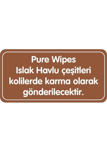 Pure Baby Pure Wipes Islak Havlu 24X50 (1200 Yaprak)