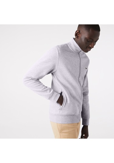 Lacoste Erkek Sweatshırt Sh9622-00-cca Gri