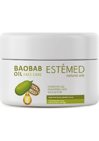 Estemed Baobab Oil  Gündüz Kremi 50 ML
