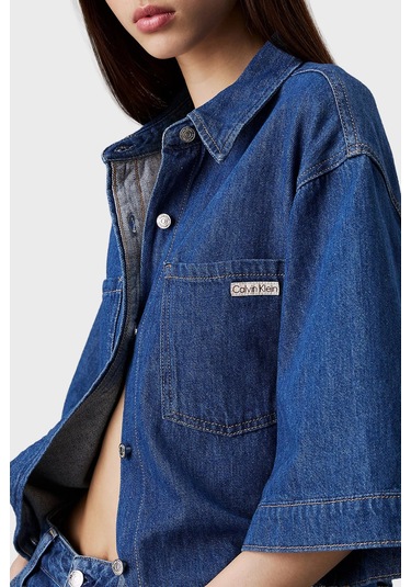 Calvin Klein Bayan Elbise J20j225169 1a4 Lacivert Lacivert