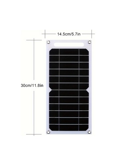 Xuweiwei Ol10w Solar Şarj Cihazı 3w 5w 10w Taşınabilir Solar Panel 5v Usb Güvenli Şarj Stabilizatörü Power Bank Telefon Kampçılık Ev