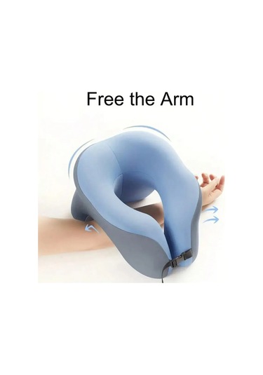 1 Adet Çok Fonksiyonlu U-şekilli Yastık, Şekerleme Yastığı, Baş