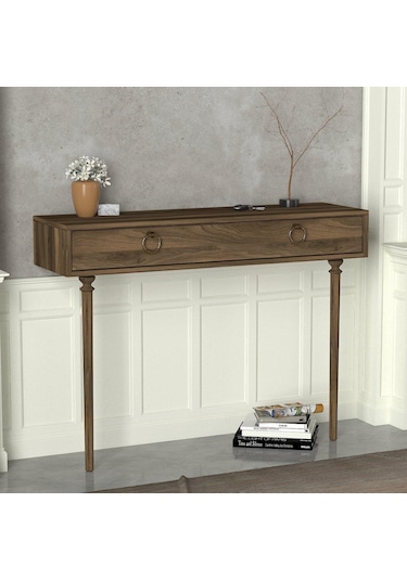 Dekorister Exclusive Goldy Dresuar  Ceviz