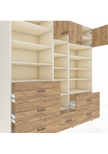 Kronos Dolap 17 Raflı 6 Çekmeceli 3 Kapaklı 220x59x243 Aytaşı-çam/çam Atlas Çam/atlas Çam Kronos Dolap 17 Raflı 6 Çekmeceli 3 Kapaklı 220x59x243 Aytaşı-çam/çam Atlas Çam/atlas Çam