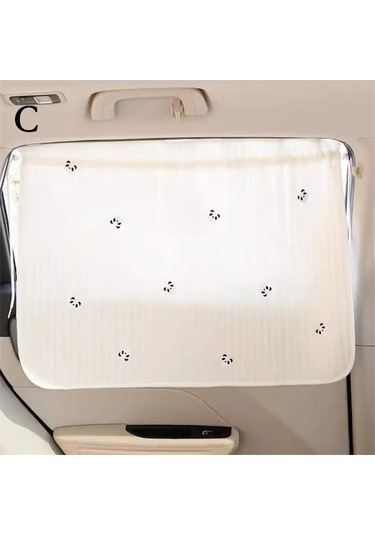 Dinosaurs Sevimli Vechicle Karartma Perdesi Kalın Araba Pencere Güneşlikler Güneş Koruyucu Kalkan Bez Çiçek Styling Oto Aksesuar C