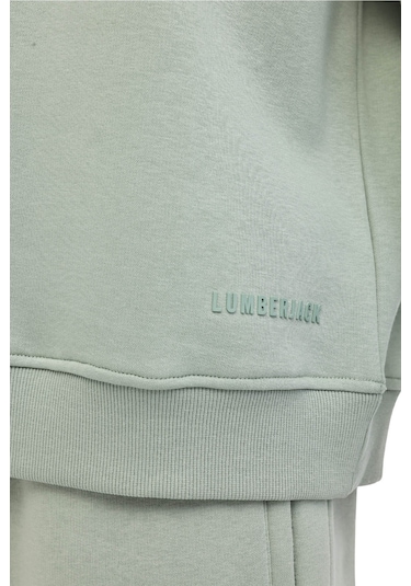 Lumberjack Mb Ros 16hs108 5pr Yeşil Erkek Sweatshirt Yeşil