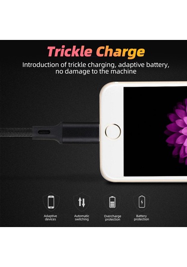 Ankndo 3 In 1 Usb Kablosu Kısa Mikro Usb Tip C Kablo İphone Uyumlu 13 12 11 Samsung Uyumlu Xiaomi Cep Telefonu Şarj Aleti Kablosu Mini Tel