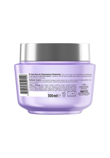 Elseve Hydra Hyaluronic 72 Saat Nem Ile Dolgunlaştıran Maske 300 ML
