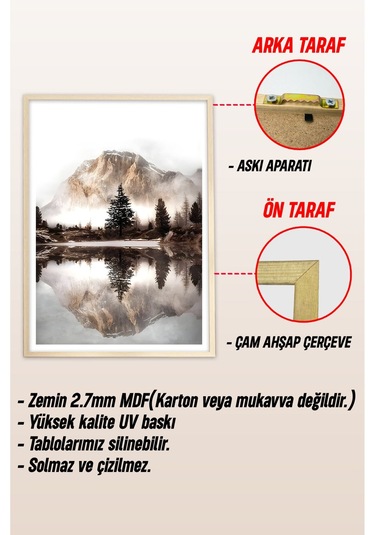 Ahşap Çerçeveli Mdf Tek Tablo Tarla Ve Hasat Serisi Kendi Tablo Setinizi Oluşturacağınız Liste 23 X 32 Çerçeveli 1042
