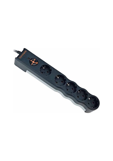Tuncmatık Powersurge 5 Siyah Priz