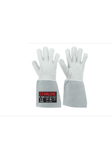 Starline Argon Kaynakçı Eldiveni Gri E-102