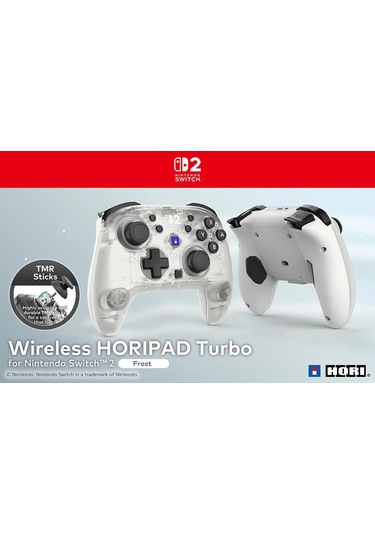 Nintendo Switch 2 HorApple iPad Uyumlu  Turbo Kablosuz Oyun Kolu Frost Pro Controller