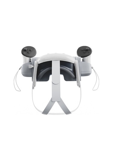 Artfulabode Meta Quest 3 Vr Kask Montajı İçin Led Göstergeli Şarj Tabanı, Gri Beyaz