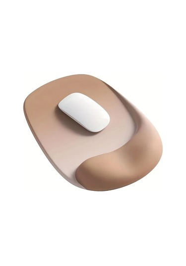 Elmpaly Sarı Sku Jel Bilek Destekli Ergonomik Mouse Pad - Premium Naylon, Kaymaz, Ofis Ve Oyun İçin, Laptop Ve Masaüstü Uyumlu, Kauçuk Taban