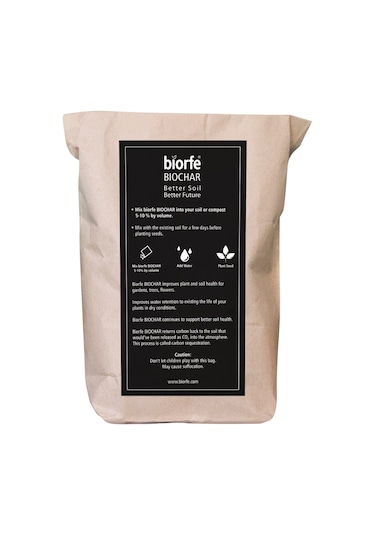 Biorfe Biochar Biyokömür Tarım Kömürü 1 KG