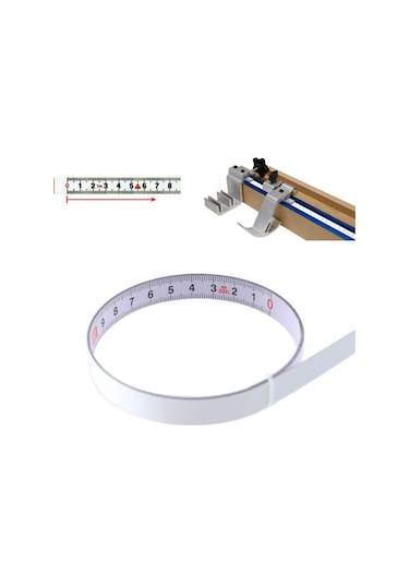 Tutkal Ölçeği Şerit Ölçüsü İle 5m Yapışkan Ölçekli Çelik Cetvel Kendinden Yapışkanlı Cetvel, Özellikler:pozitif