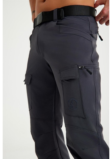 Q&steinbock Mixos Erkek Outdoor Pantolon-26845 - Gri