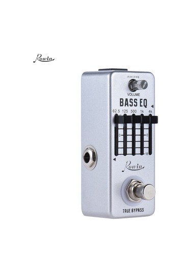 Rowin Bas Gitar Ekolayzer Efekt Pedalı 5-band Eq Alüminyum I2563