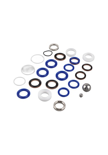 Konesam 固瑞克 Ultra 390/395/495/595 İçin 244194 Numara Paslanmaz Çelik Ve Silikon Oring Seti - Dayanıklı Sprey Pompa Tamir Yedek Parçası