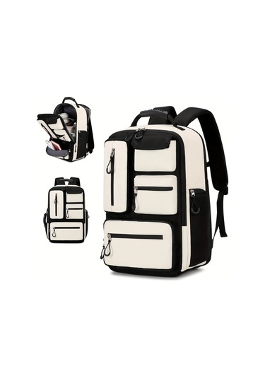 Xuweiwei White 15.3 Inch Laptop Sırt Çantası Büyük Kapasiteli Ayakkabı Bölmeli Erkek Ve Kadın İçin "value":"mavi"