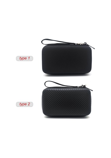 Jeemson Termometre Depolama Kutusu - Dokuma Desenli Pu Malzeme, Siyah, 21x12x6cm, 100g Siyah