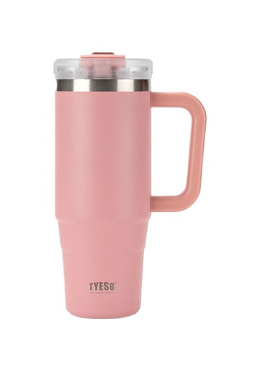 Tyeso Qq Termos Sızdırmaz Pipetli Çift Duvarlı Vakumlu 900ml TS-8866P