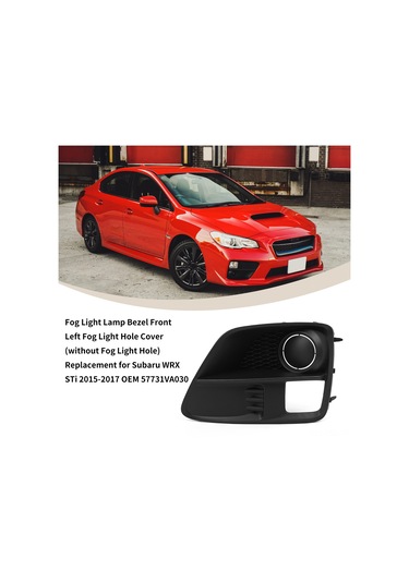 Samdoo 2015-2017 Subaru Wrx Sol Yanak Siyah Abs Sis Farşsız Izgara Kapak - Oem 57731va030