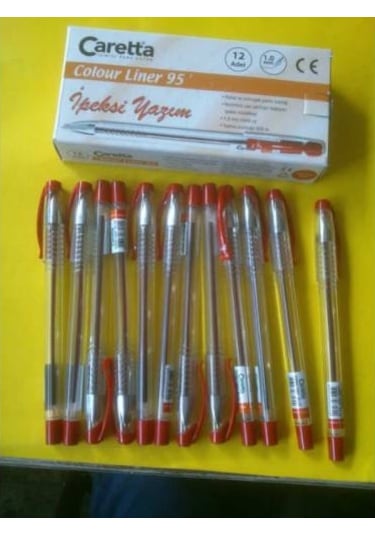 Tükenmez Kalem Caretta Colour Liner 95 Kırmızı