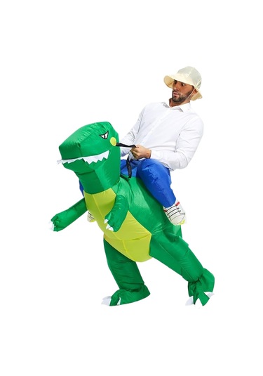 Unicomlifeerp Sınır Ötesi Festival Performansı Yetişkin Çocuk Dinozor Şişme Elbise Yürüyebilir