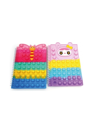 Sevimli Tasarımlı Pop-ıt Defter Çok Renkli