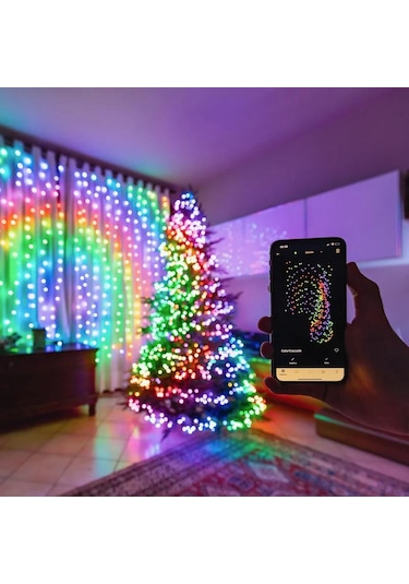 Akıllı Perde Led - Akıllı Işık Deneyimi - Sınırsız Renk Seçeneği - Neon Led Perde Çok Renkli