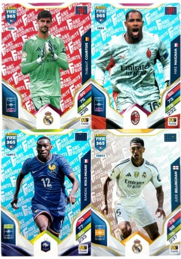 Panini Fifa 2026 Premium 4 Paket - 40 Kart 24 Core 4 Fans 4 Power 4 Jewel 4 Limited Edition