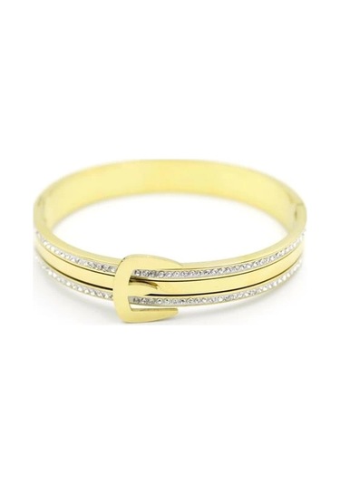 Kemer Bilezik - Altın Çok Renkli