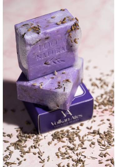 Volkan Ates Natural & Beauty Lavanta Yağlı Doğal Sabun 125 G