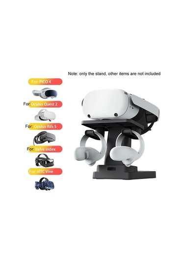 Pıco4/meta Quest/ Rift S/htc Beyaz İçin Vr Kafa Ekranı Hepsi Bir Arada Makine Kolu Braketi