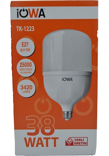 38w Led Torch Ampul Enerji Tasarrufu Ve Uzun Ömürlü Aydınlatma