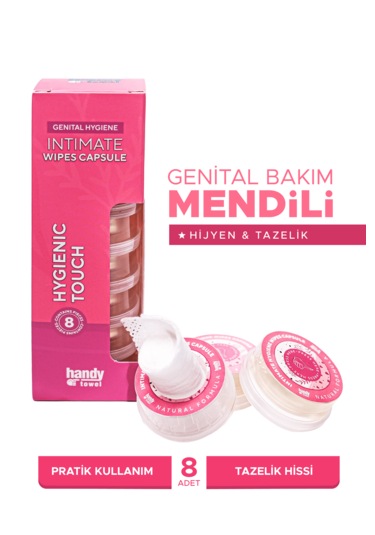 Handytowel İntimate Genital Hijyen Kapsülü 8 x 7.5 ML
