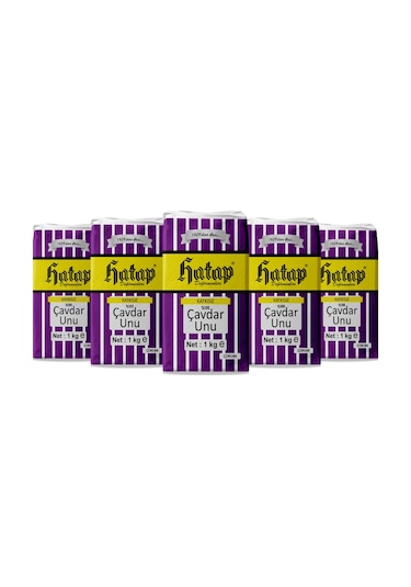 Hatap Çavdar Unu 5 x 1 KG