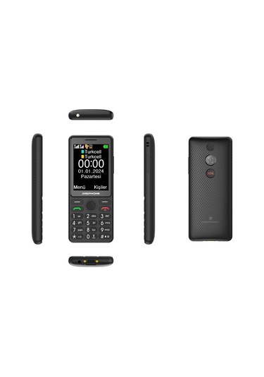 Dıgıphone S600 Plus Siyah Tuşlu Telefon