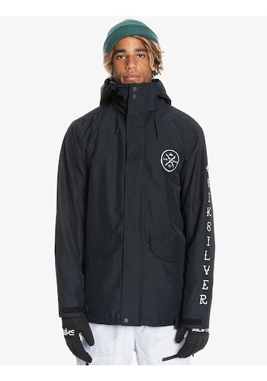 Quiksilver İn The Hood Jk Erkek Mont - KVJ0 Siyah