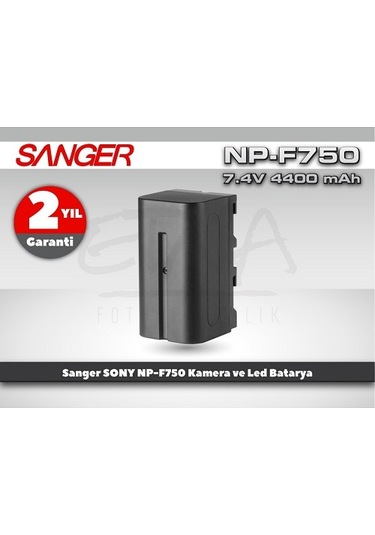 Sanger Sony Np F750 Batarya 4400 Mah