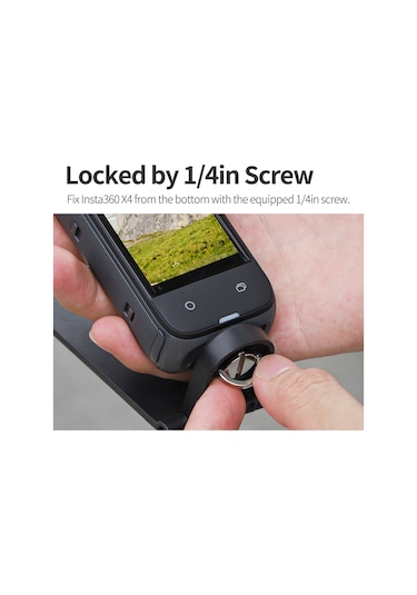 Leezsing Insta360 X4 İçin Çok Amaçlı Manyetik Tutucu Ve Ayarlanabilir Masaüstü Stand - Sunnylife X4-zj827