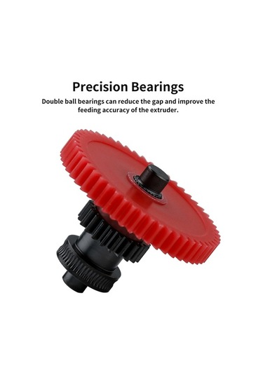 Fortunelane Neptune 4/pro/plus/max Uyumlu Sert Çelik Ekstruder Dişli Seti - Sabit Extrüzyon, Dayanıklı Ve Hassas