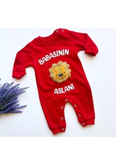 Babasının Aslanı Tulum Kırmızı