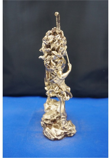 Herkül Antik Yunan Kahramanı Heykeli- 27 Cm Herakles Biblo Ev Ofis Hediyelik Altın