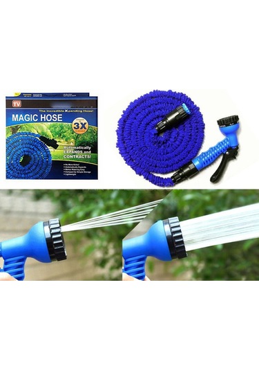 Tabancalı Uzayan Hortum 30 Metre Yapı Market & Bahçe Bahçe Sulama Hortum & Toplama Hortum & Toplama