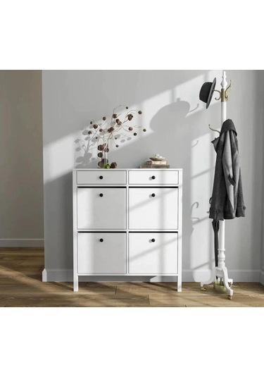 Sakura Frn-20049 Helen Ayakkabılık Beyaz