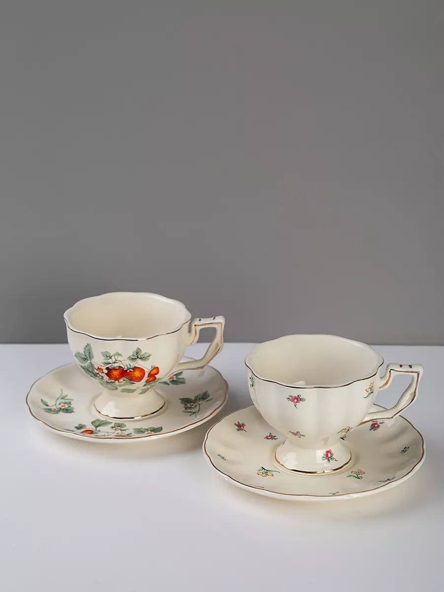 Teplo V Rukah Seramik Çay Takımı 220 Ml, Bardak Ve Fincan Takımı 220247908 Beyaz Kum